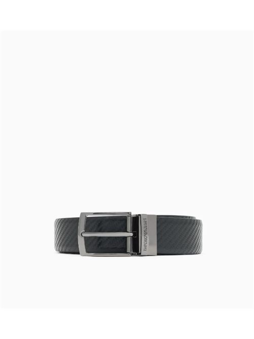 REVERSIBLE BELT EMPORIO ARMANI | EM003703.AF19586MC012 NERO/NERO